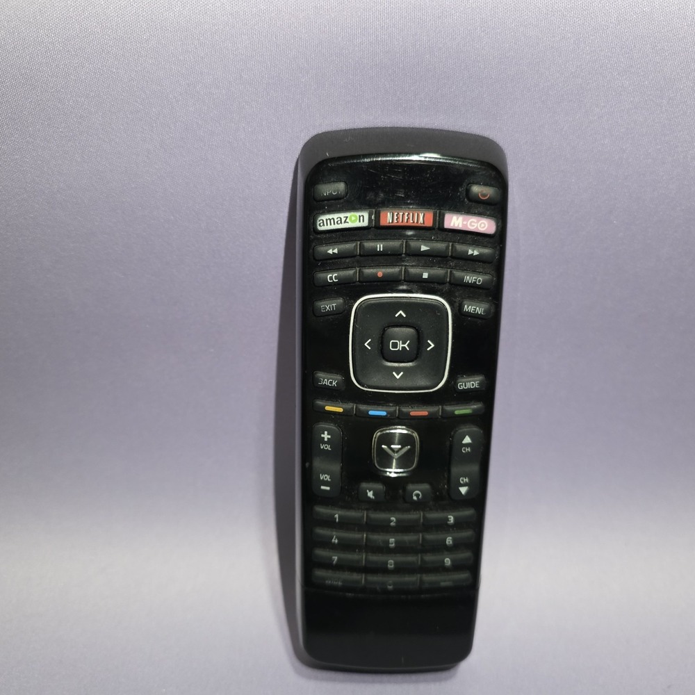 VIZIO Remote Black, Amazon, Netflix, Mgo. Used/untested